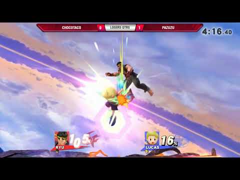 VS Weekly 10/4/18 - Losers Qtrs - Pazuzu (Lucas) vs ChocoTaco (Lucas) - Smash 4