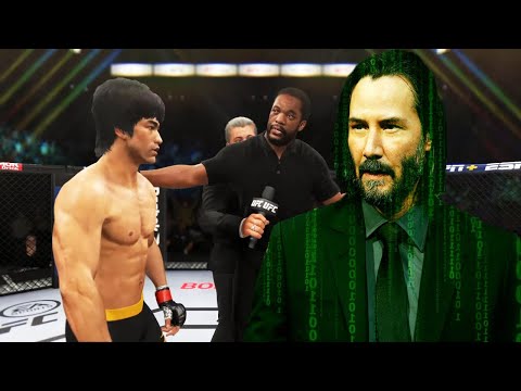 UFC 4 | Bruce Lee vs. New Neo Matrix (EA Sports UFC 4)
