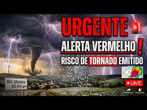 URGENTE: VENTOS 95 KM H Chegam RS / ALERTA VERMELHO ! MARINHA SAIAM DO LITORAL 