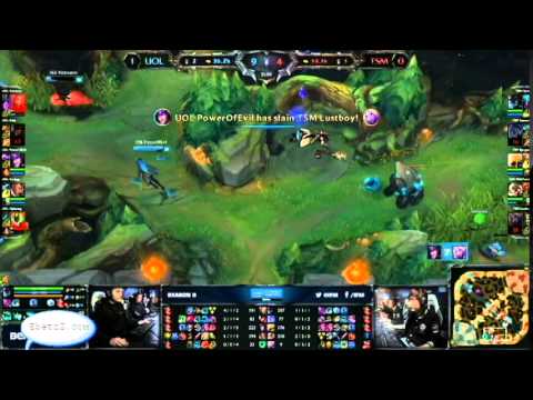 Team Solo Mid vs Unicorns of Love Semi Final Game 2 Highlights IEM San Jose | TSM vs UOL