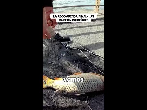 ¡La captura épica que estabas esperando! Un carpón impresionante en el Río de la Plata.