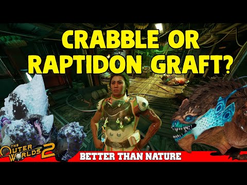 Crabble or Raptidon Graft? The Best Choice for Inez – The Outer Worlds 2