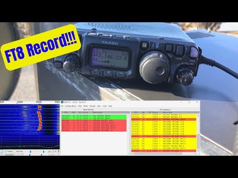 FT8 Digital Record: Ham Radio on the 3.4 GHz band