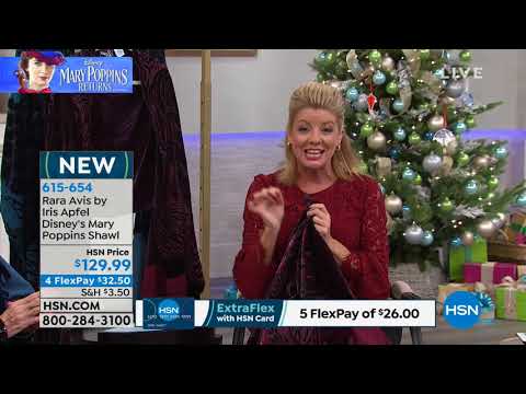 HSN | Disney Mary Poppins Returns Event: Rara Avis by Iris Apfel 12.18.2018 - 06 PM