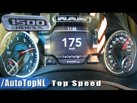 2019 DODGE RAM 5.7 V8 ACCELERATION & TOP SPEED 0-175km/h by AutoTopNL | 히든-카를 찾으세요!