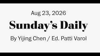The Washington Post / LA Times Crossword 23/08/2026