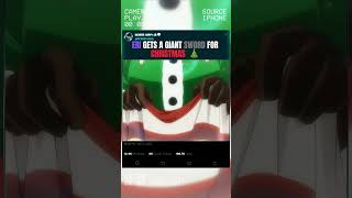 ERI GETS A GIANT SWORD FOR CHRISTMAS 🎄#MyHeroAcademia #BokuNoHeroAcademia #edit