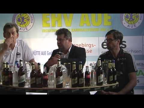 Pressekonferenz EHV Aue-ThSV Eisenach 29:27(13:13)Saison 14/15