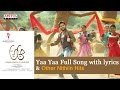 Yaa Yaa Full Song With Lyrics A Aa Telugu Movie Nithiin Samantha Trivikram Mickey J Meyer
