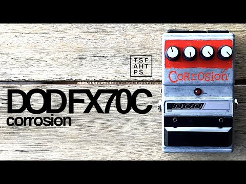 DOD FX70C CoRrOSion Rare Vintage Distortion Guitar Effects Pedal Used From Japan image 21