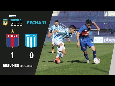 #Reserva | Fecha 11 del Torneo 2022 | Tigre – Racing