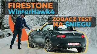 FIRESTONE WinterHawk 4 TEST Opon zimowych | Moto LAB