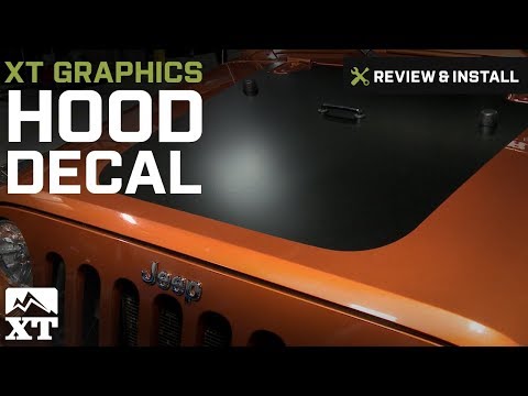 Jeep Wrangler XT Graphics Hood Decal (2007-2016 JK) Review & Install