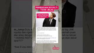 Download lagu Tompi menggratiskan lagunya diputar cafe akibat dari pembagian royalti yang tidak jelas mp3