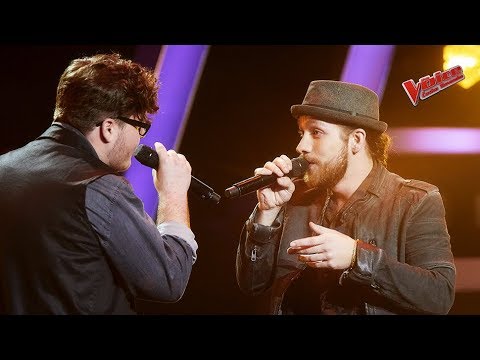 Peter Juhás vs. Marek Pošta - George Ezra : Shotgun | The Voice Česko Slovensko 2019