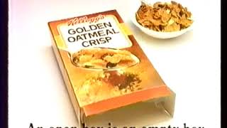Kellogg's Golden Oatmeal Crisp advert