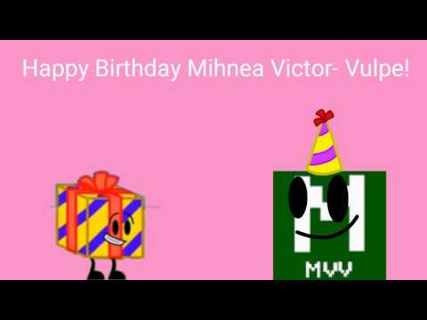 Happy Birthday Mihnea Victor- Vulpe!