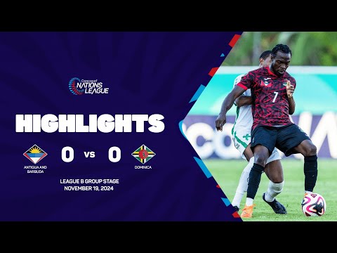 Antigua & Barbuda 0-0 Dominica
