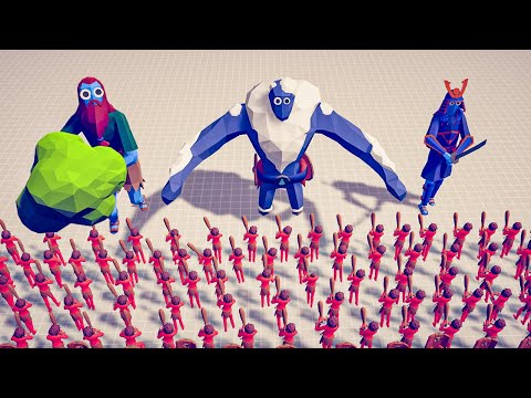 3x GIANT 👹 Vs 🏹 100x EVERY TEAM / Totally Accurate Battle Simulator ( TABS )