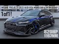 INSANE 1of1 2022 AUDI RS6 MANSORY MTM FUSION PROJECT 820HP 1167NM 2 9 SECONDS 1 OF A KIND 4K
