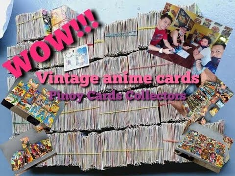 Tondo Picker Episode 17: Tara Magsort tayo ng assorted Vintage Anime Cards andame sobra!!!