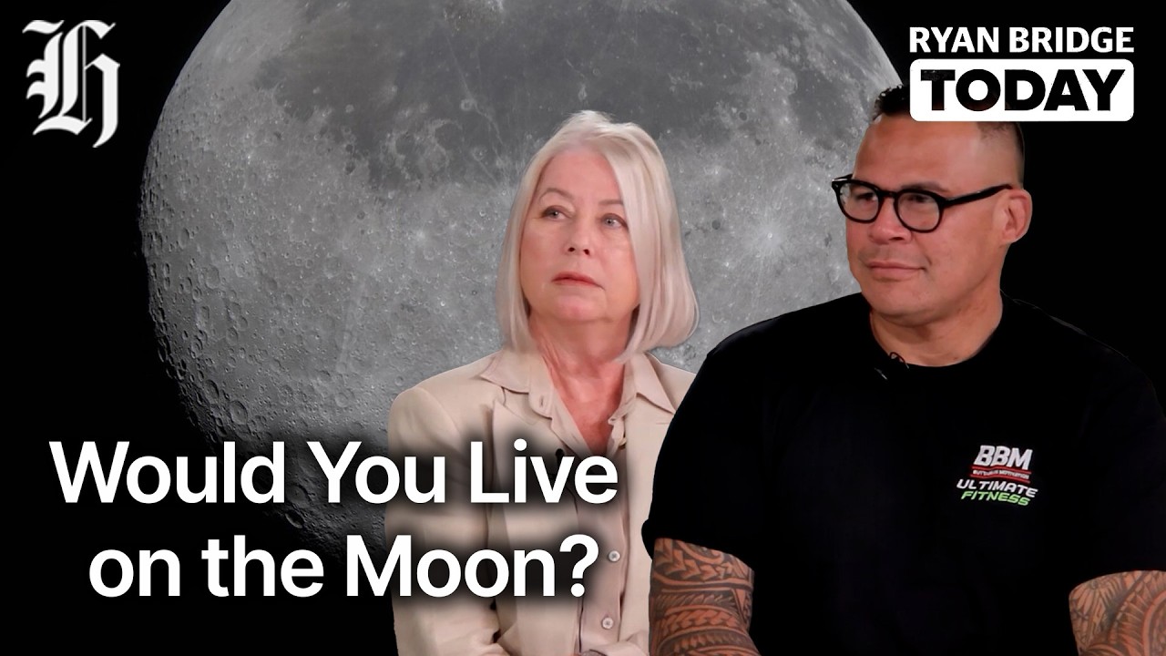 Would you live on the moon? Daily panel debates the pros and cons | Ryan Bridge TODAY