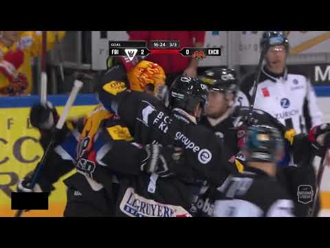 Fribourg vs Bienne 3-0 National League Highlights