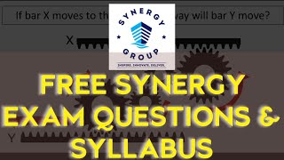 Free Synergy Exam Questions & Syllabus