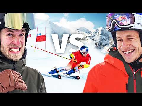 Odermatt vs. Quast – Skirennen gegen besten Skifahrer der Welt!