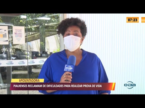 Piauienses reclamam de dificuldades para realizar prova de vida 20 08 2021