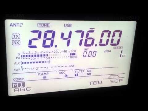 YO9HP QSO with VK5MRD 10m 05/01/2013