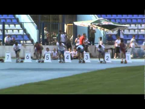 POJEDINAČNO PRVENSTVO SLAVONIJE I BARANJE (2011) - 100m kadeti