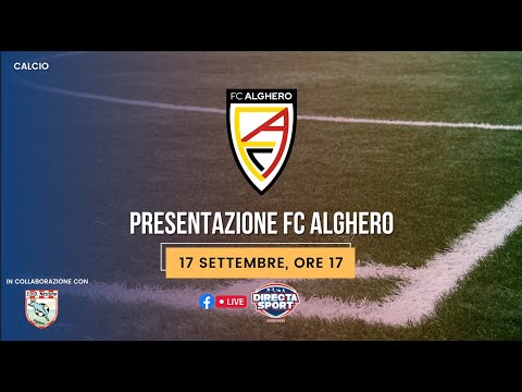 Calcio - Presentazione FC Alghero 2022-2023