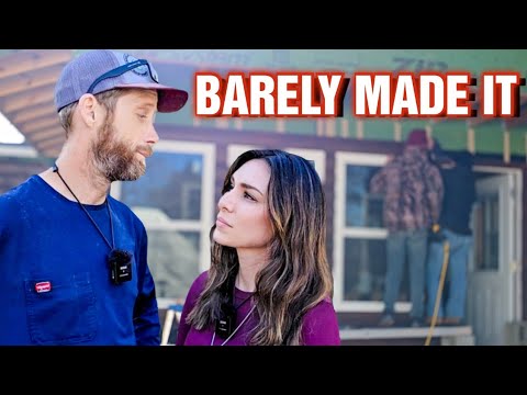 BARELY FINISHED This Part of Our Cabin Homestead Build in the Bitter Cold