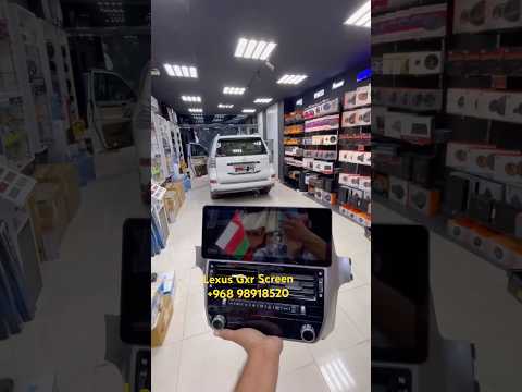 Lexus Gxr new style CarPlay androidauto touch screen stereo double din #Ejaz #auto #accessories #car