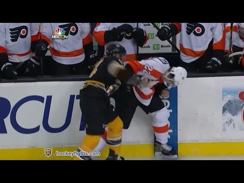 Luke Schenn vs Bobby Robins