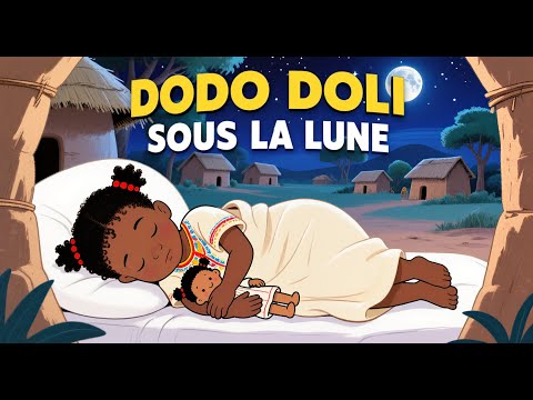 Dodo Doli Sous la Lune 🌙 | Berceuse Africaine pour Endormir Bébé