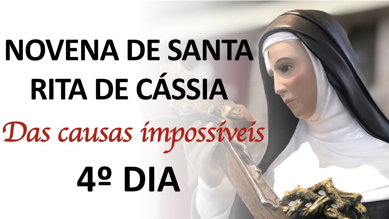 Watch Now 4º dia Novena de Santa Rita de Cássia 4º dia Novena de Santa Rita de Cássia