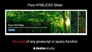 Pure CSS Slider without Javascript | CSS Tutorials