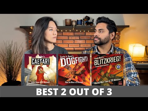Caesar!, Dogfight!, & Blitzkrieg! - Best 2 Out Of 3