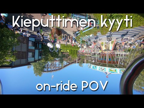 Kieputtimen kyyti - on-ride POV - Linnanmäki (4K)