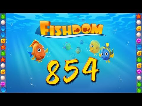 Fishdom: Deep Dive level 854