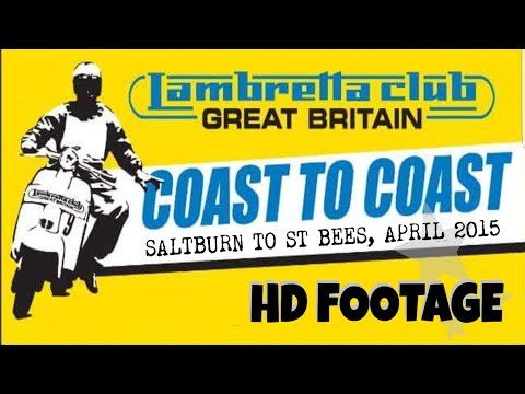 Lambretta Club Great Britain COAST 2 COAST 2015