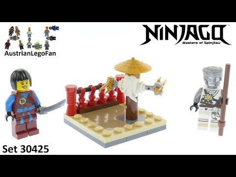 Vidéo LEGO Ninjago 30425 : CRU Masters' Training Grounds (Polybag)