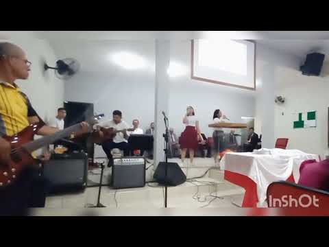 Culto de Santa Ceia - irmã Marta e Rebeca louvando "João Viu"