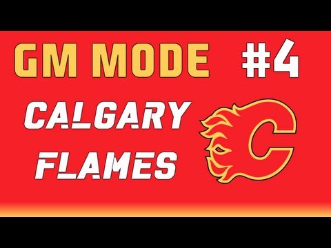 NHL 13: GM Mode Commentary - Calgary ep. 4 "Revenge for Gilmour"
