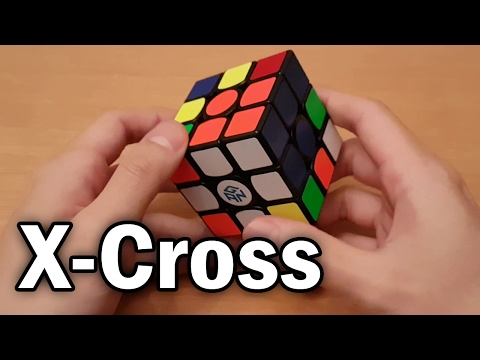 Rubik's Cube: X-Cross Tutorial (CFOP)