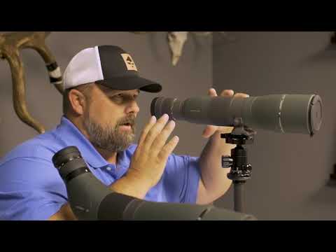 Straight spotting scope VS. Angled spotting scope