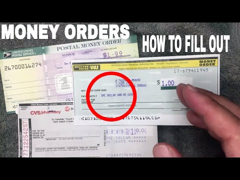 How To Fill Out A Pls Money Order