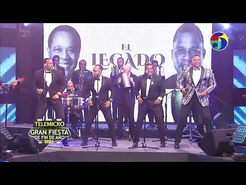 Jandy Ventura El Legado - Popurrí Si Vuelvo a Nacer (En Vivo) Fiesta de Fin de Año Telemicro 2021
